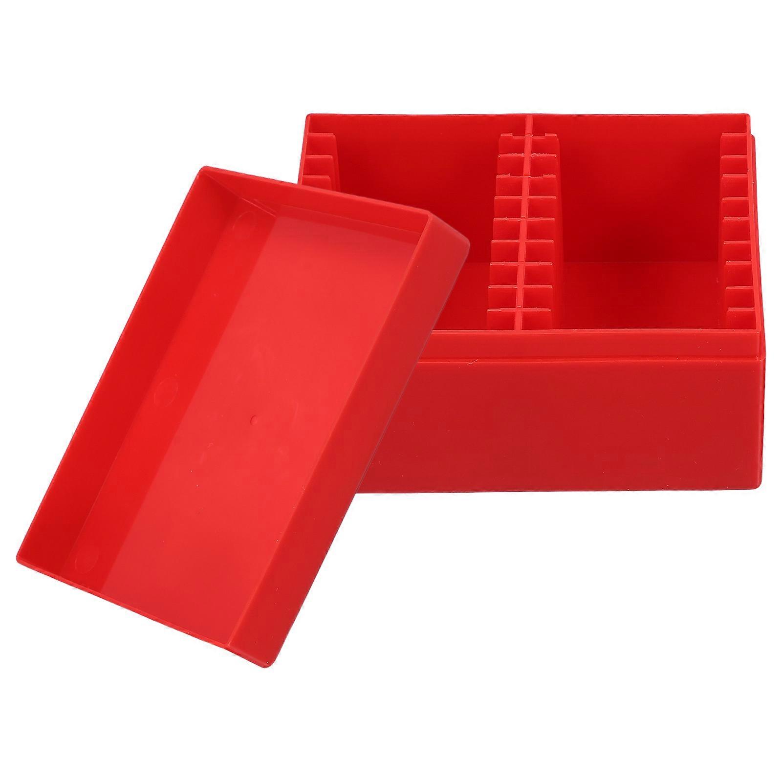 Coin Storage Box Plastic Coin Storage Box for Keeping with 20 Holders