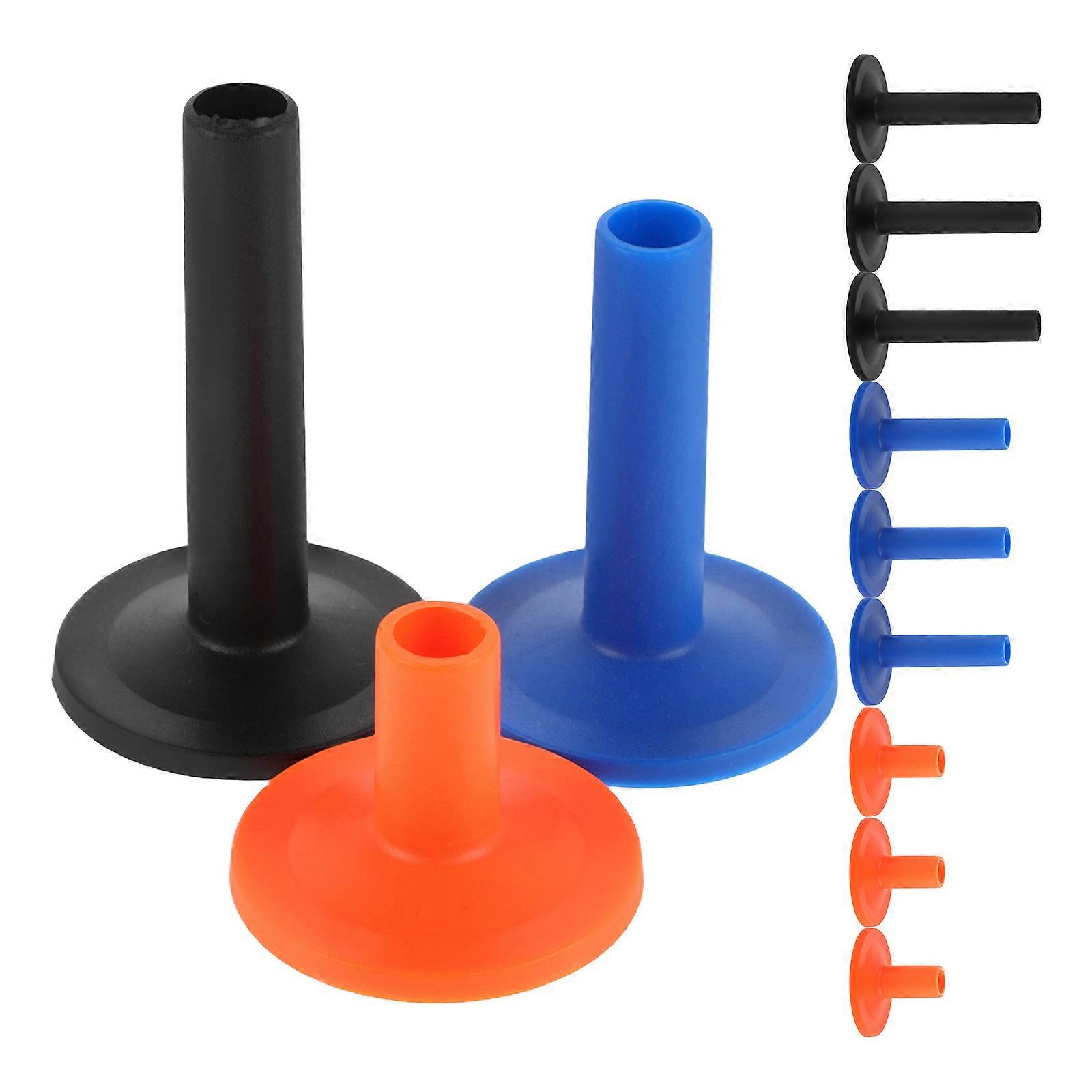 Drum Set Plastic Sleeve for Cymbal Protection Drum Accessory 12Pcs Kit