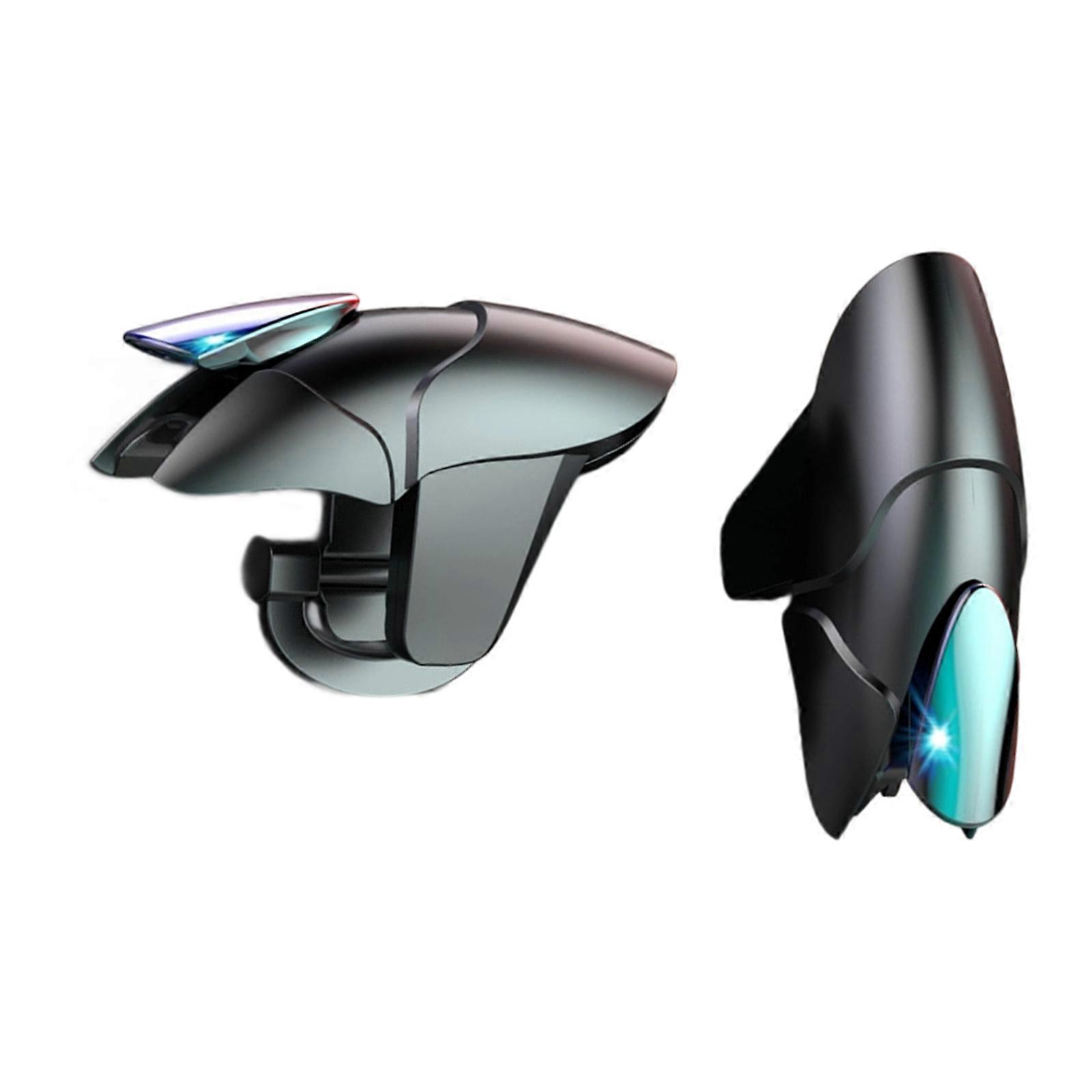 Game Controller Shooters Fire Button Gamepad Joysticks Mobile Phone Game Triggers 4/6 Finger Aim Button  Black Shark Four Fin