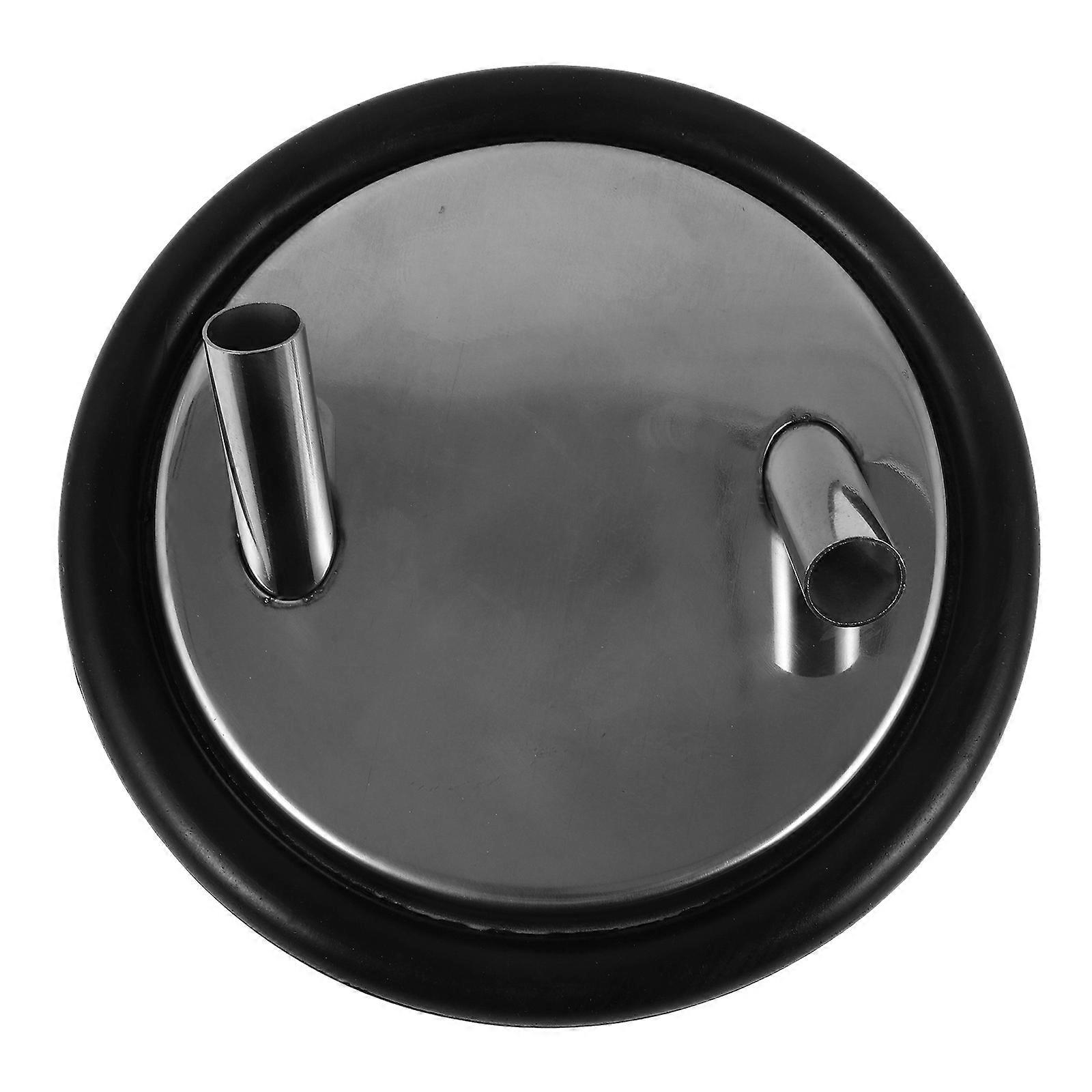 Replaceable Milk Bucket Lid Milking Machine Accessory Designed For Home Users With Milking Machines Round Easy Observation Of Milk Conditions 1Pcs