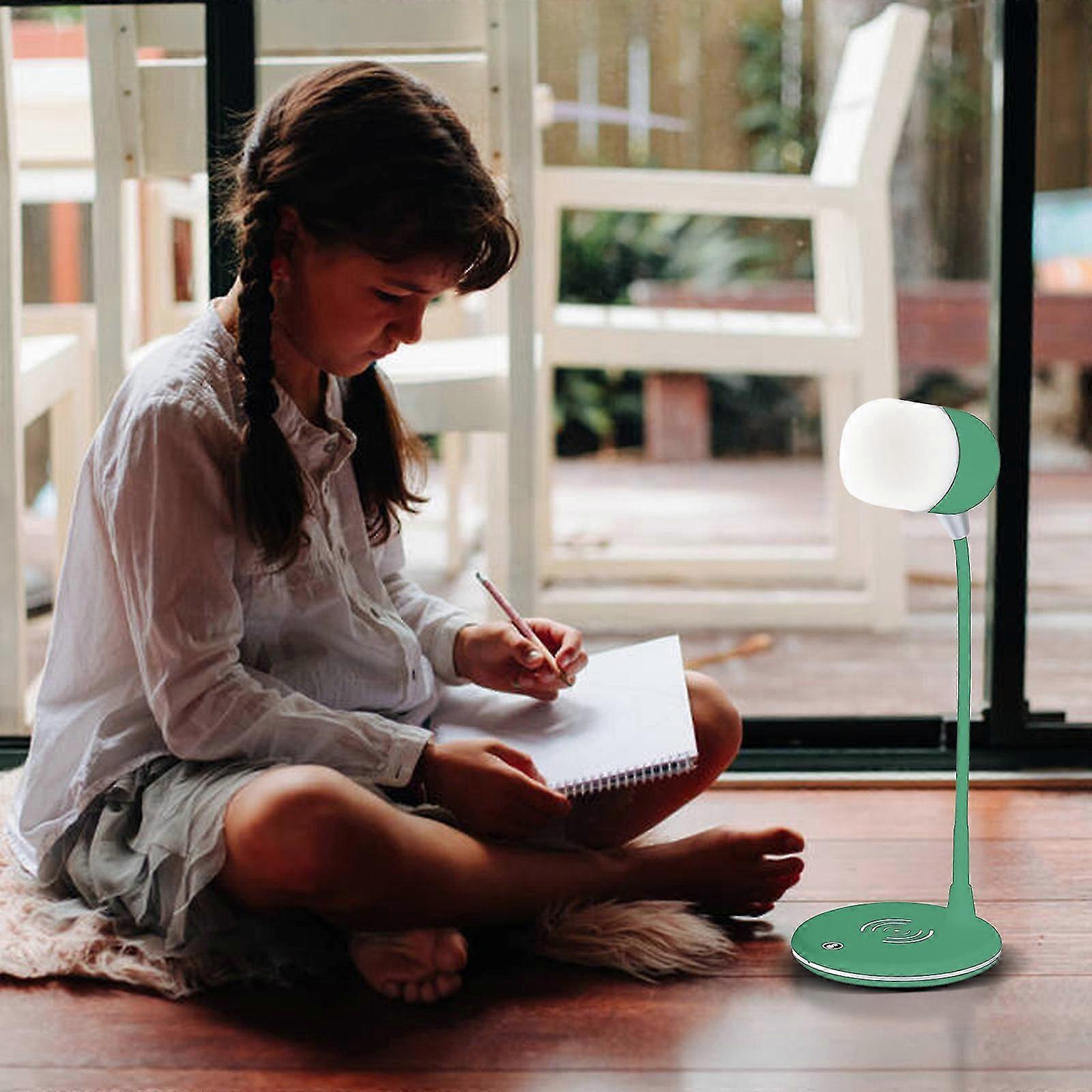 Wireless Charging Bluetooth Speaker Three-in-one Led Dimmable Touching Desk Lamp Audio Mini Bedside Lamp Subwoofer Speaker