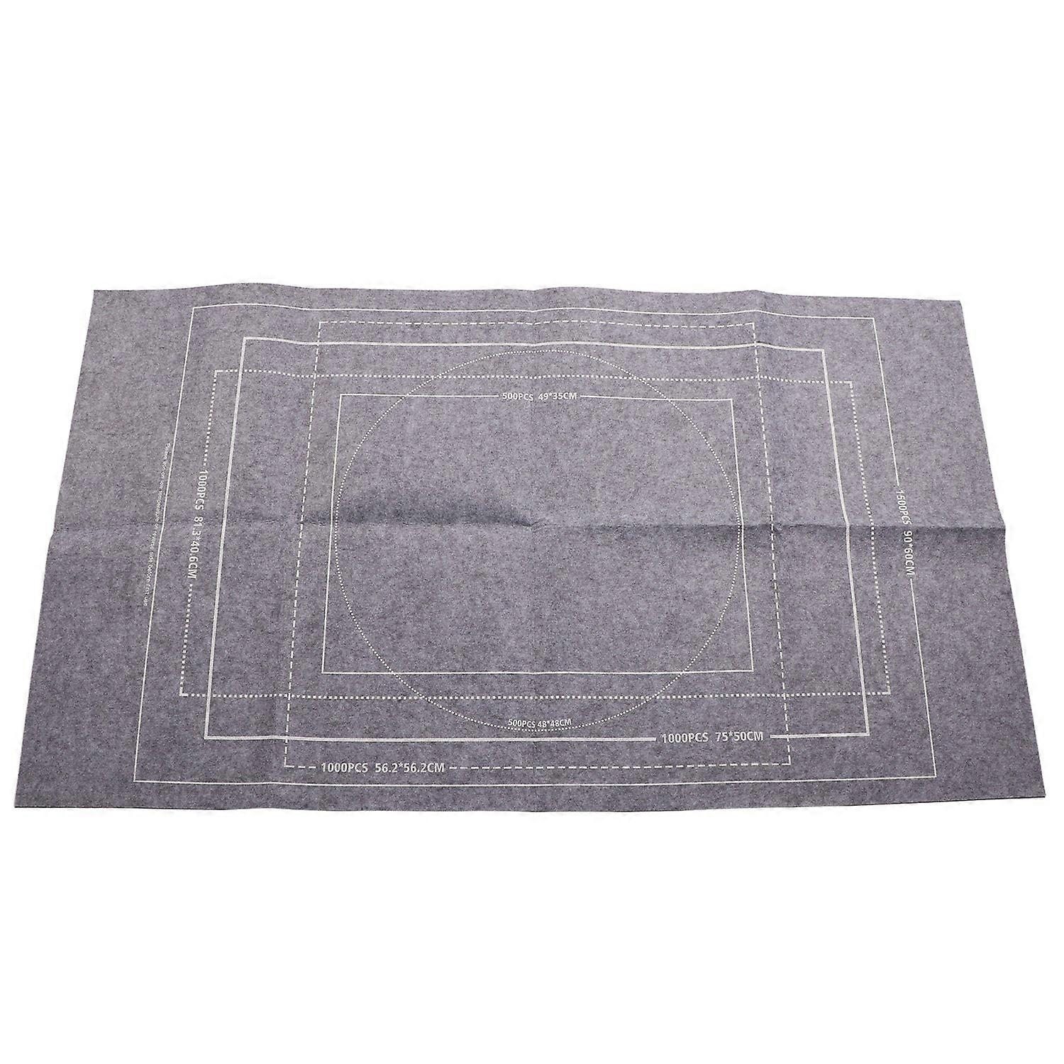 Jigsaw Puzzles Mat Playmat Roll Up Jigsaw Storage Felt Mat Puzzles Blanket Gray