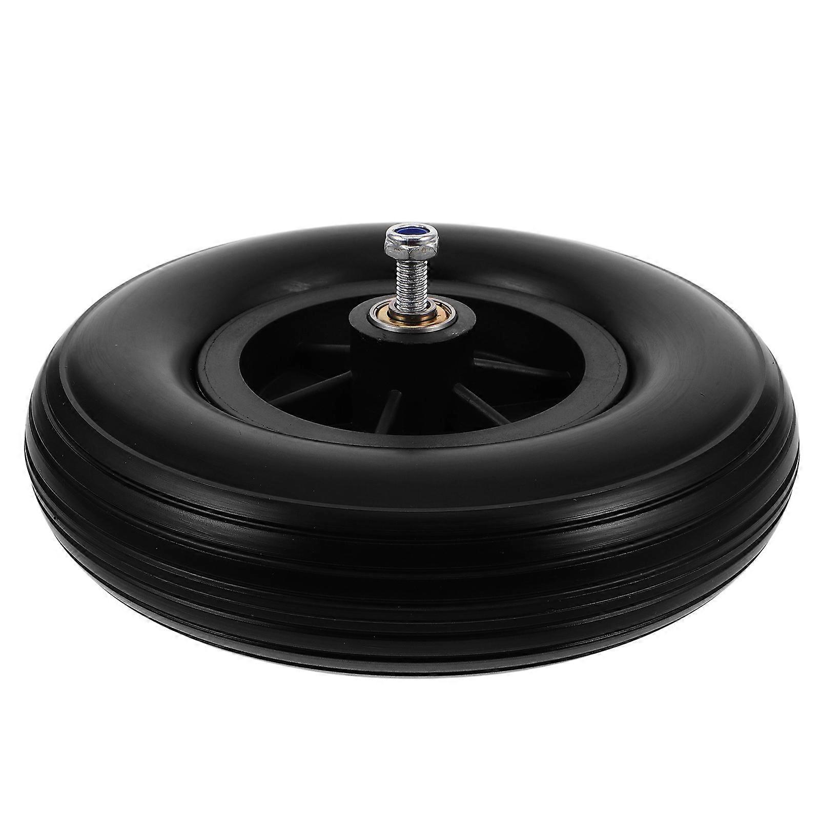 Solid PU Wheelchair Front Wheels for Wheelchair Replacement 8 Inch Set