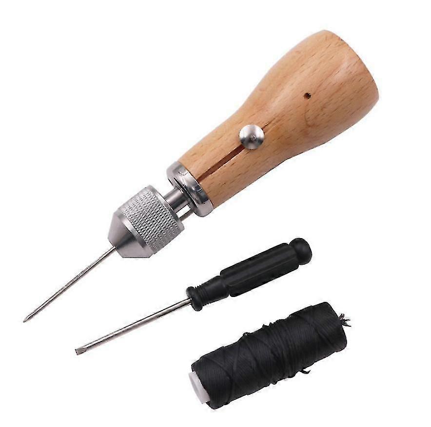 Sewing Machine Threader, Leather Sewing Kit Needle And Waxed Thread