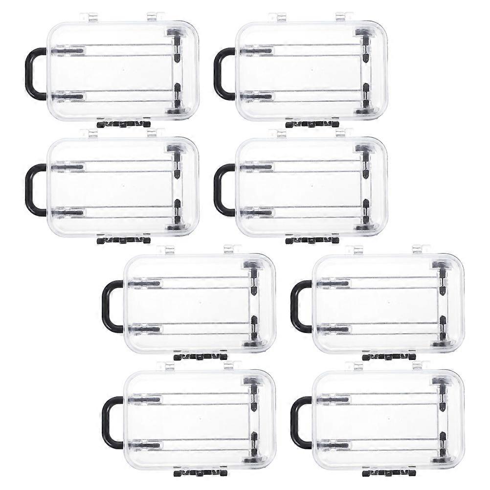 Mini Suitcase Gift Box for Decor Material 8 Pieces Small Size Candy Boxes