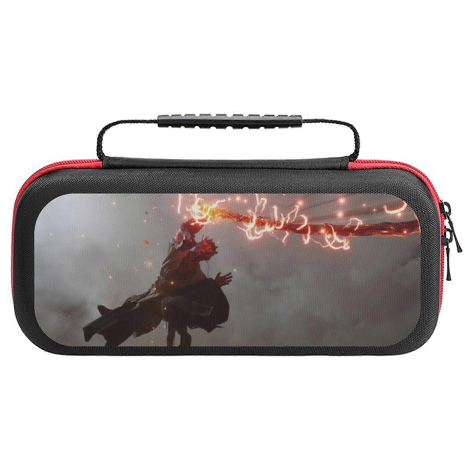 Black-myth-wukong Carrying Case for compatible with Nintendo Switch Hard Shell Portable Travel Carry Case Game Storage Bag