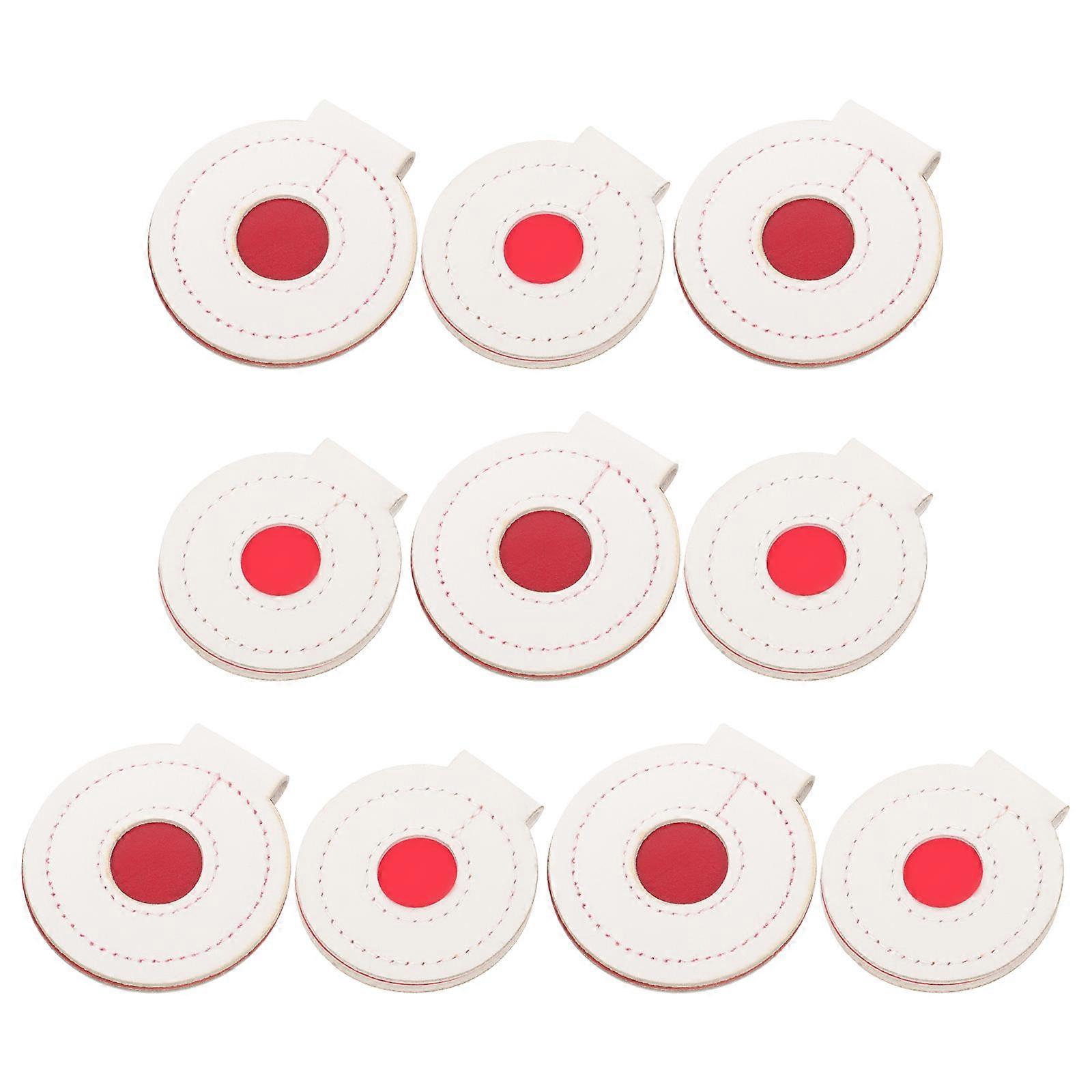 Training Targets for Practice 40Pcs White Microfiber Material