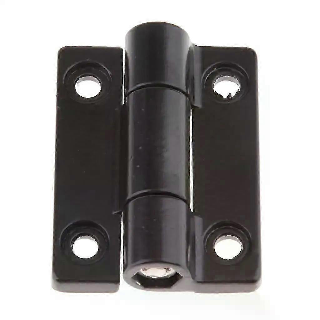 45 X 34mm 4 Countersunk Holes Adjustable Position Control Hinge Black