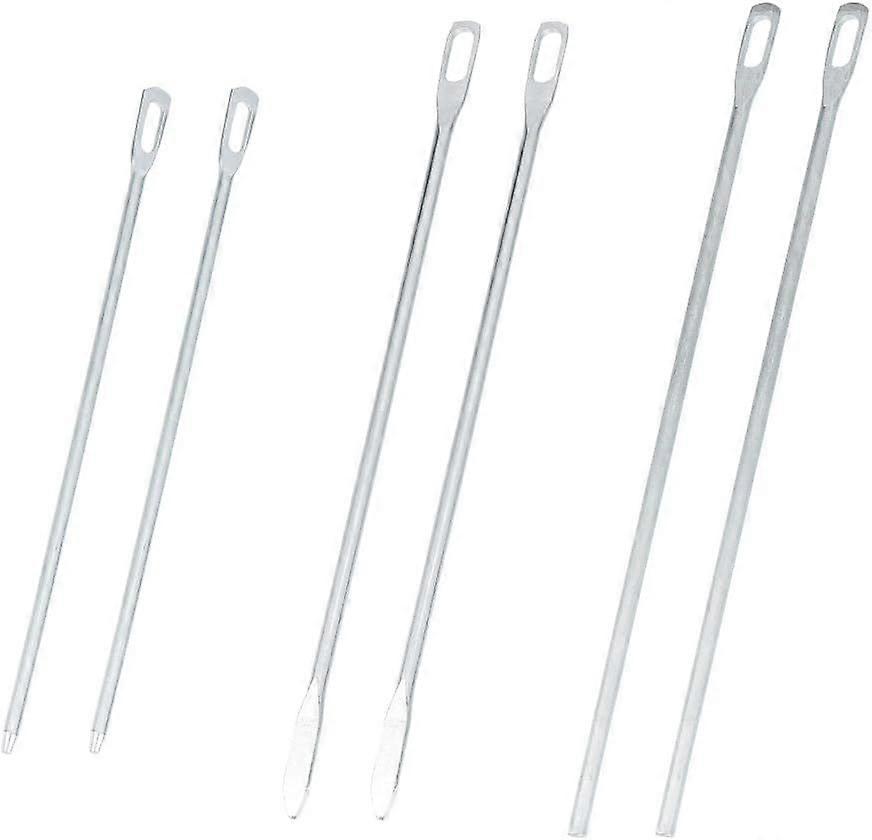 6 Pcs 3 Styles Metal Drawstring Threaders Quick Drawstring Replacement Tool Easy Threaders for Jackets Swim Trunks Pants Sweatpants Shorts