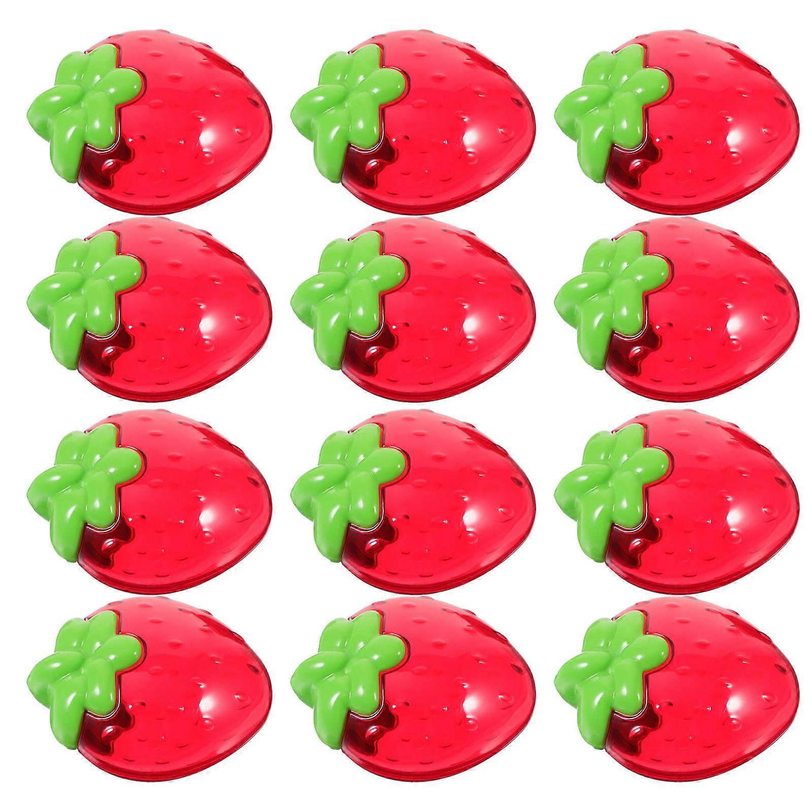 Strawberry Candy Box for Storage Use with 48Pcs Wedding Party Containers