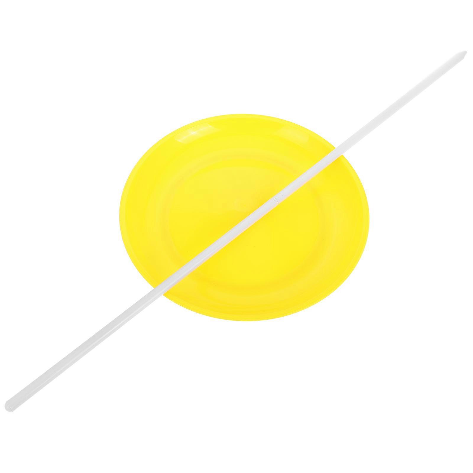 Plastic Juggling Plate Set for Acrobatic Circus Shows 1Set
