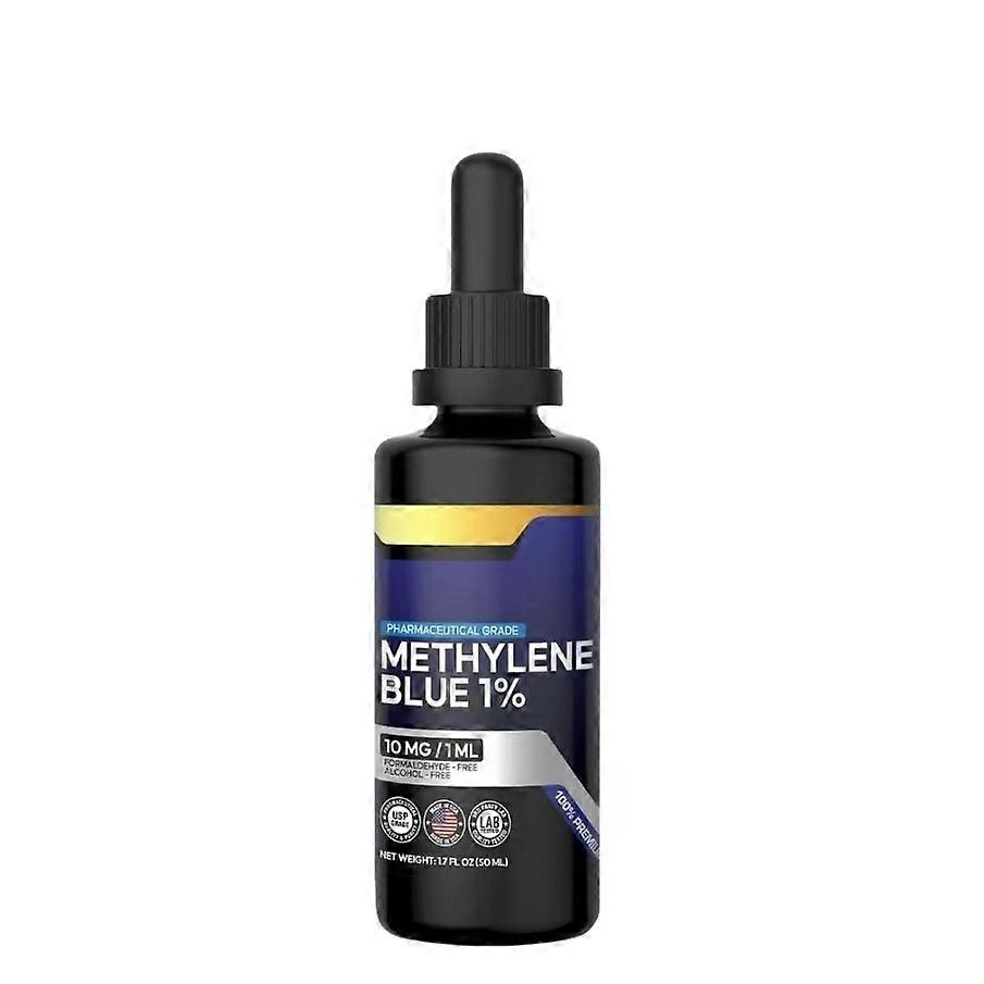 50 ml de gouttes de bleu de méthylène à 1 % (BLEU DE MÉTHYLÈNE 1 % Gouttes 50 ml)