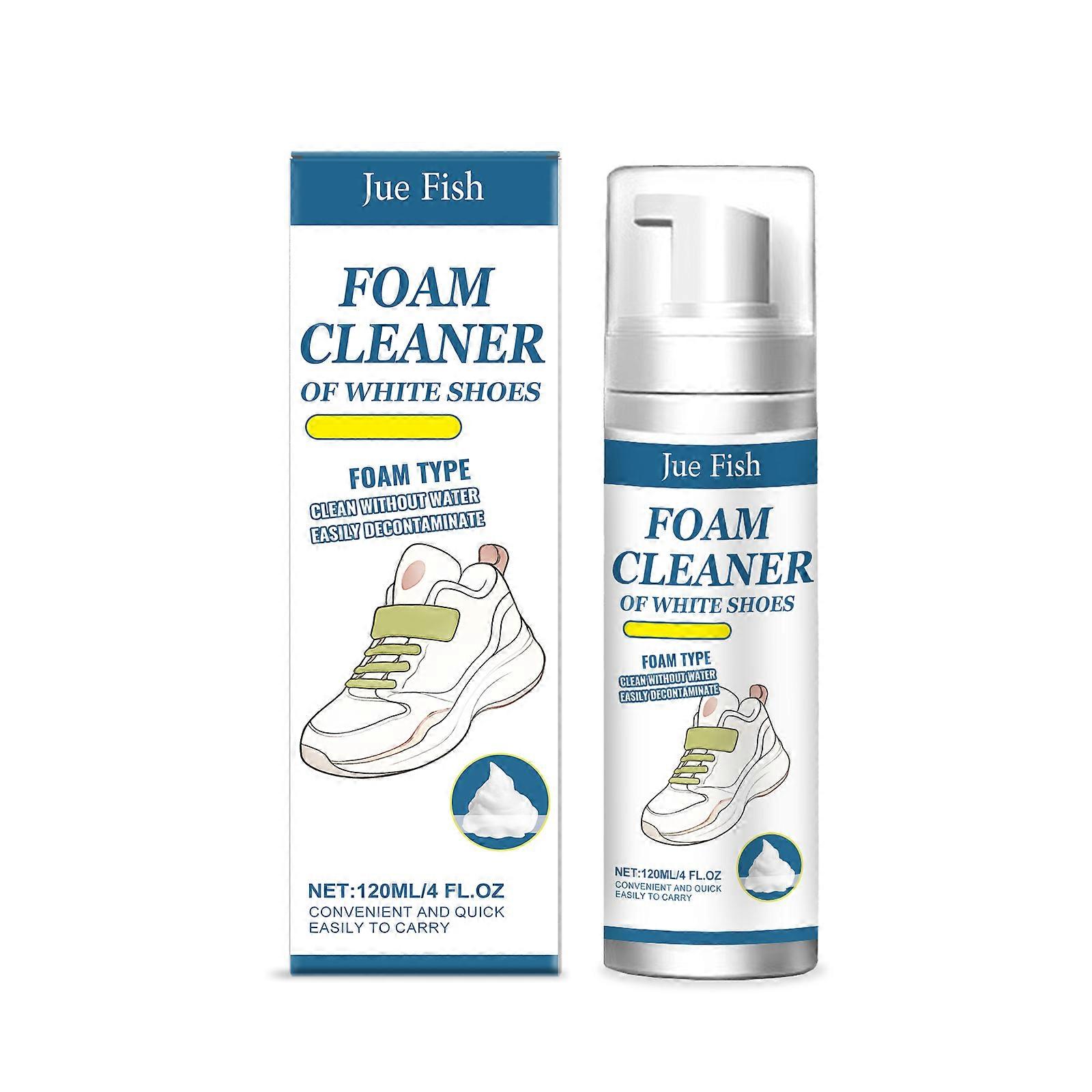 Jue Fish Little White Shoe Cleaner For Removing Stains, Yellowing And Preventing Oxidation. A Portable Daily Cleaner For Little White Shoes