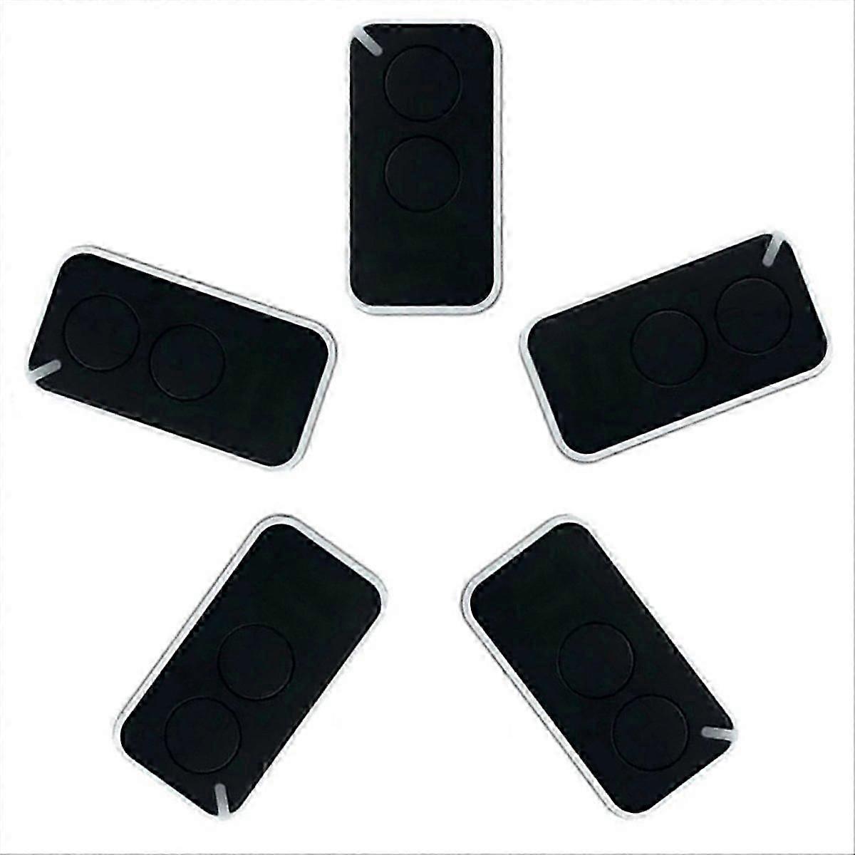 5st för NICE Universal Garage Fjärrkontroll 433.92MHz Svart