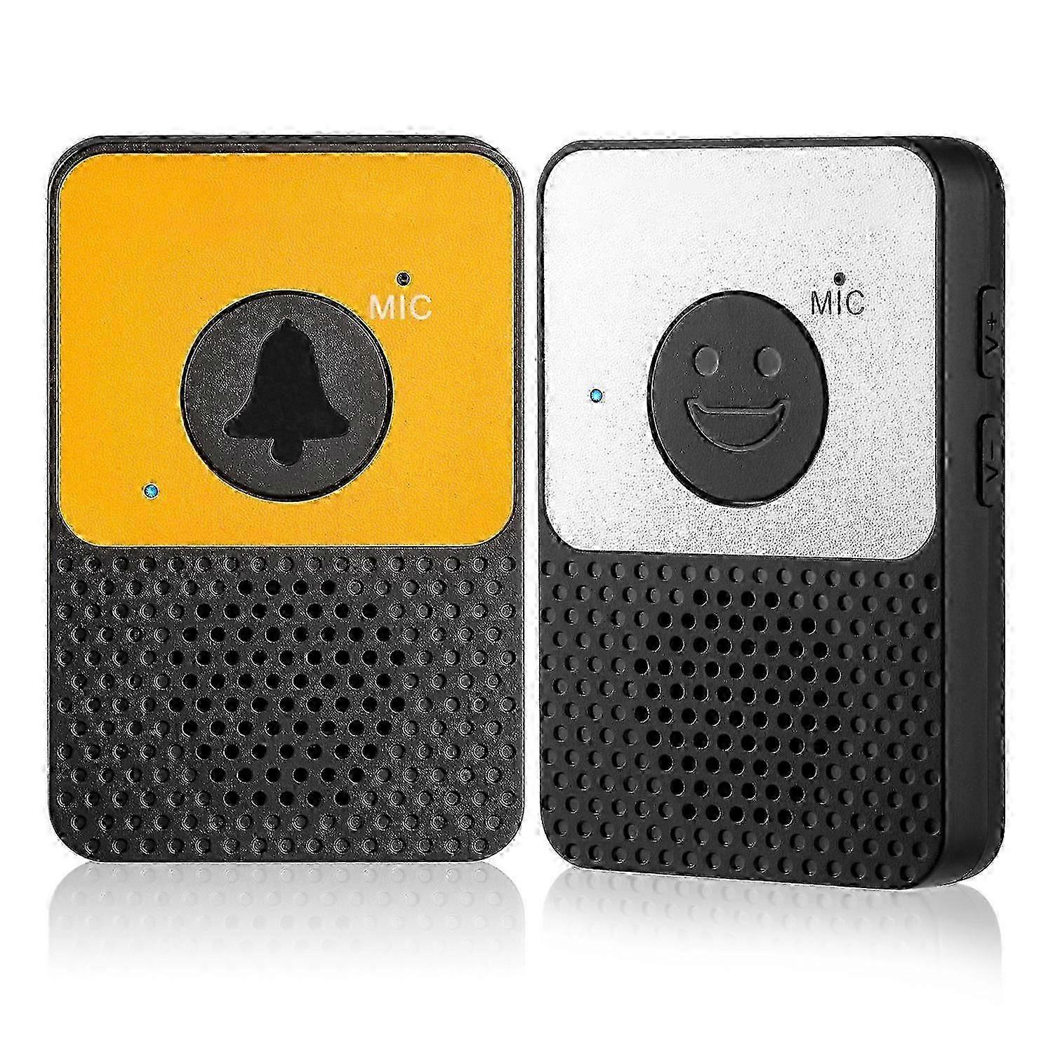 D30 Wireless Voice Intercom Doorbell with Adjustable Volume and Two-Way Communication Function