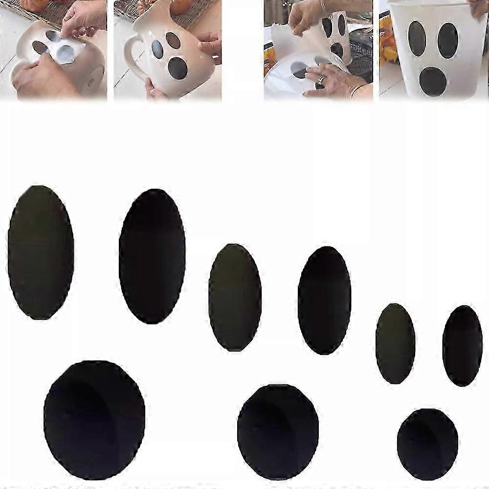 Ghost Face Sticker, Ghost Face Stickers for Ghost Bucket Decor