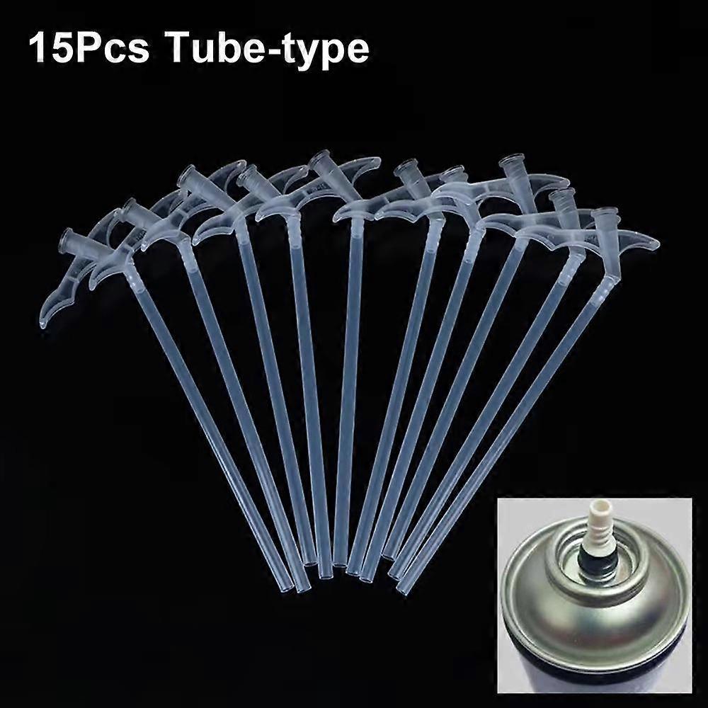 15Pcs Insulating Glue Torch Connection Nozzle DIY Tube Tools New Spray Foam Nozzles