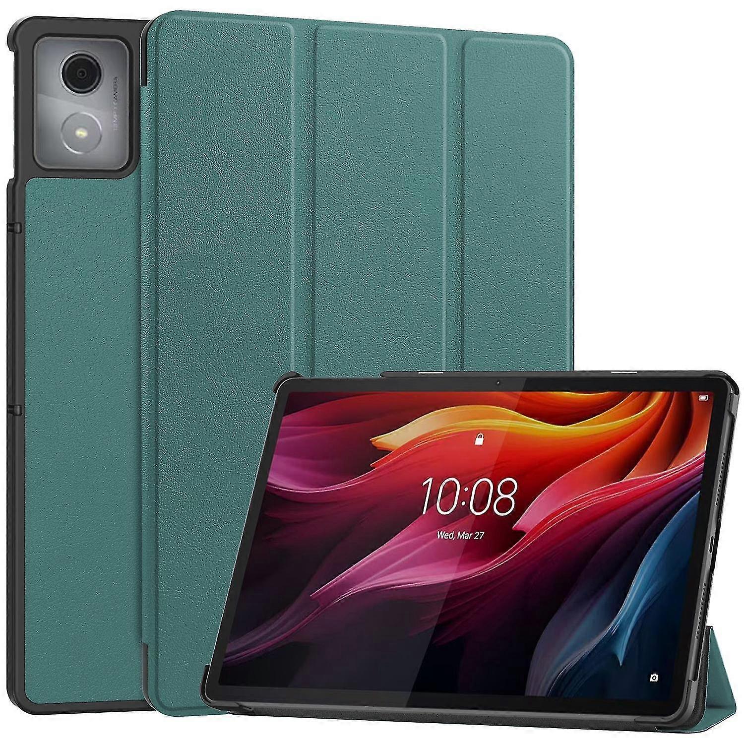 3-Fold Holder Tablet Case For Lenovo Tab K11 Plus 2025