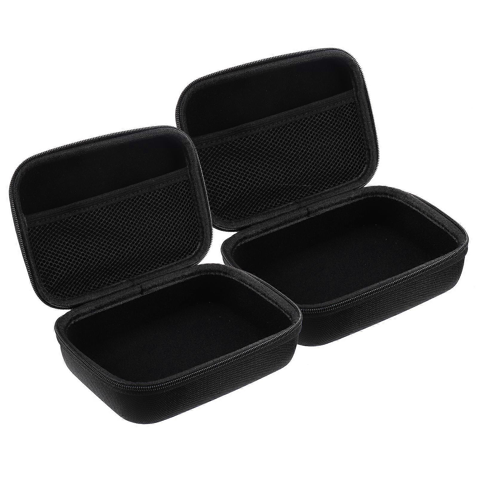 Earphone Storage Box for Storage 2Pcs Portable Hard Drive Carry Case