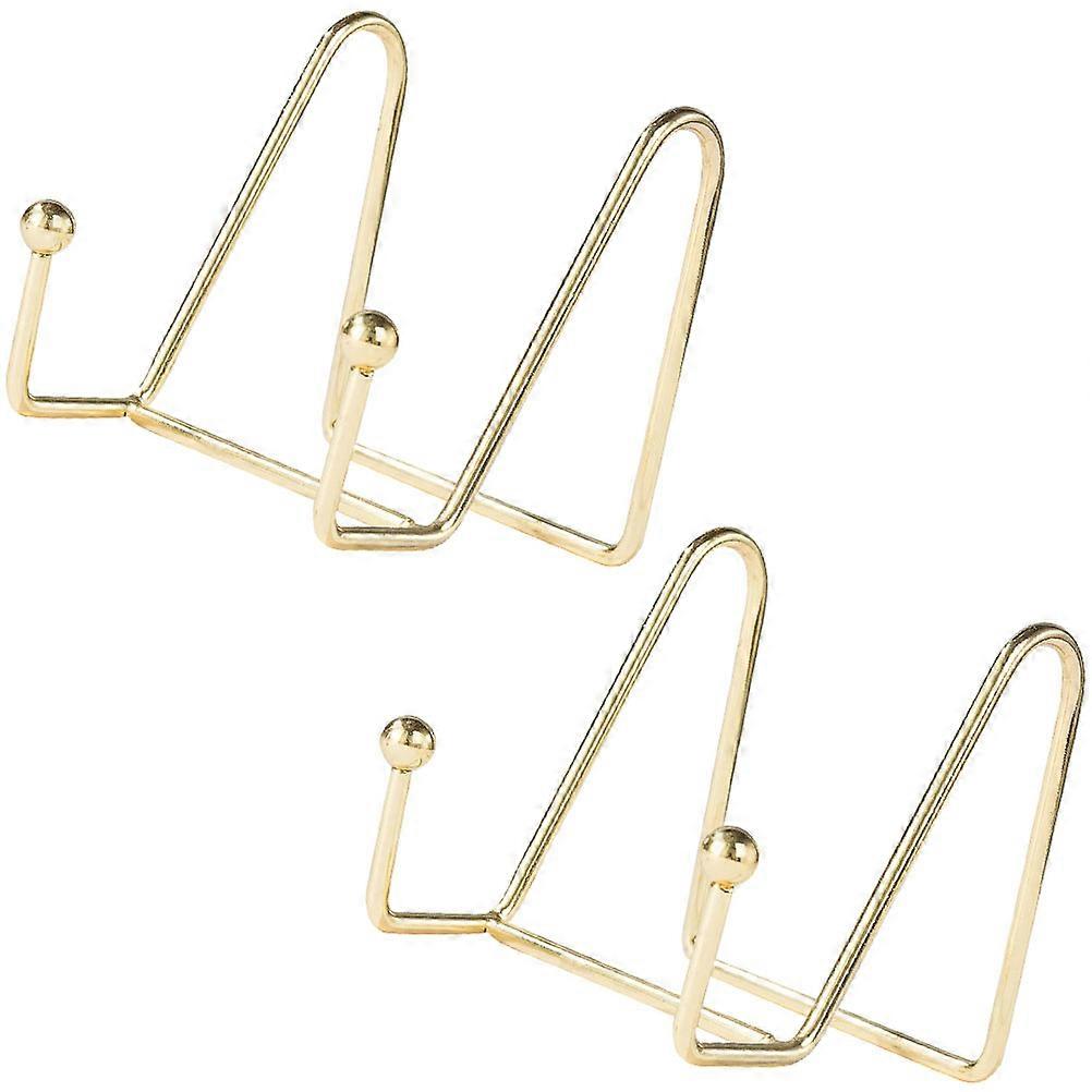 Book Display Stand 2pcs Storage Rack for Dish