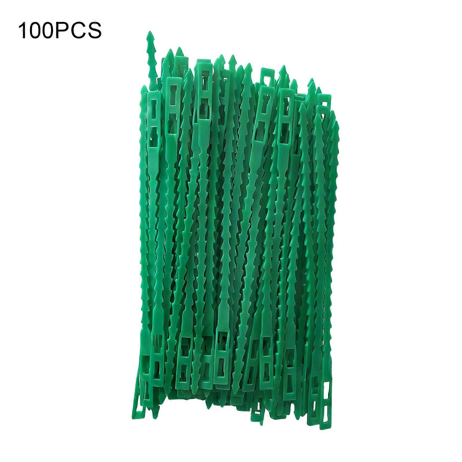 Adjustable Plant Ties Multi-Function Flexible Plastic Zip Ties Cable Management Ties Garden Plant