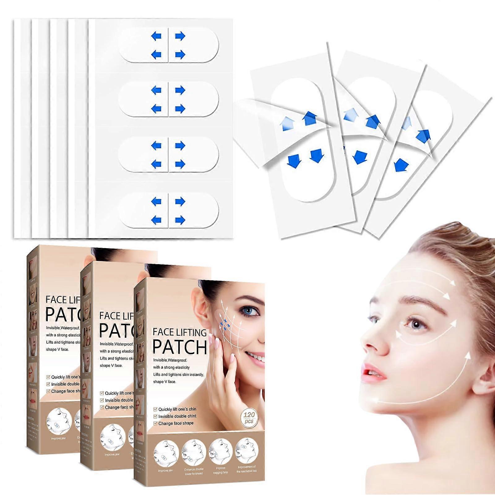 360PCS Face Lift Tape Invisible Lifting Patch for Double Chin, Instant V Shape Under Makeup