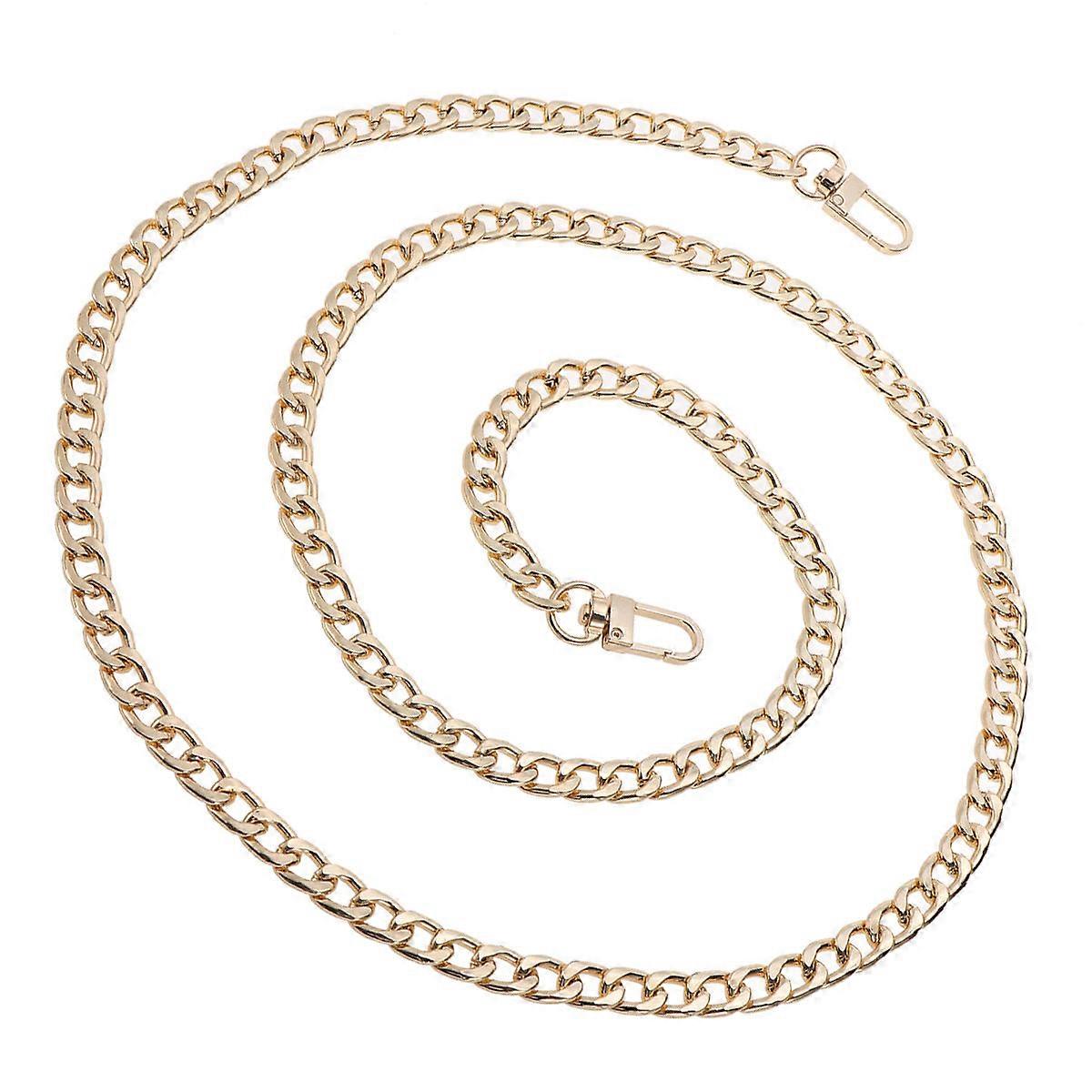 Golden Metal Bag Chain for Bag Chain Replacement Shoulder Strap