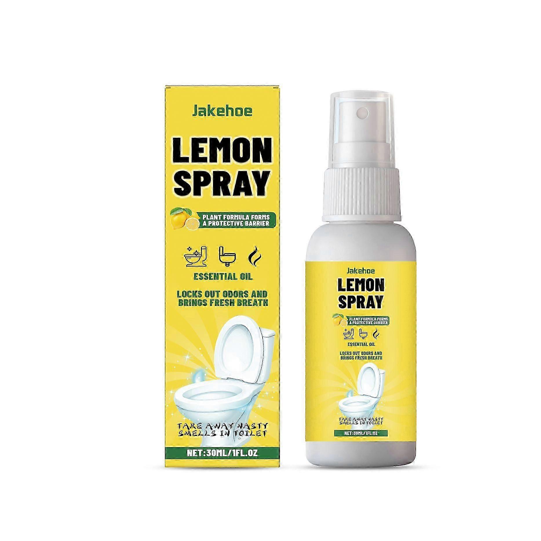 Lemon-Flavored Toilet Deodorizing Spray