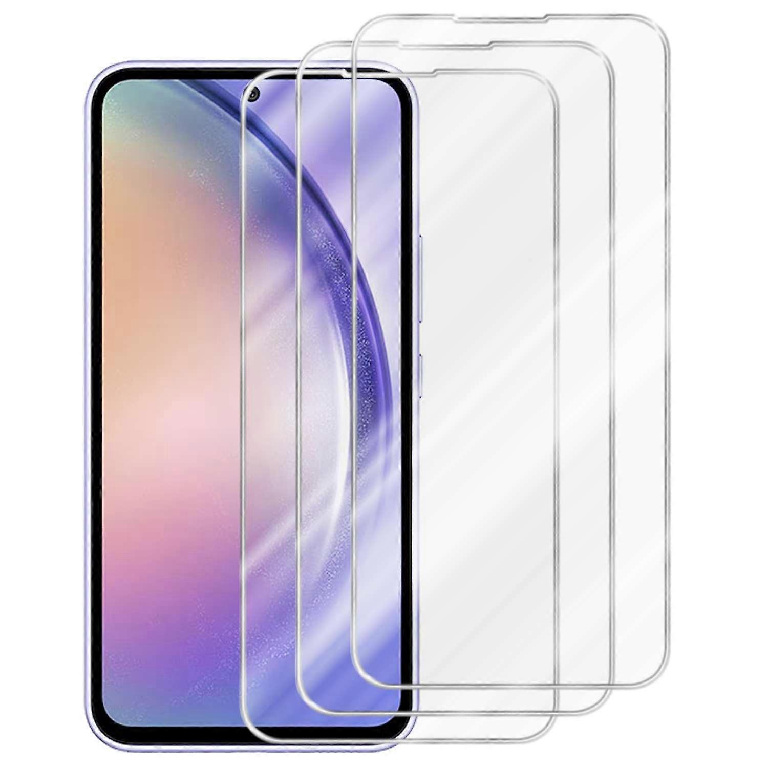 3x Screen protector compatible with Samsung Galaxy A54 5G