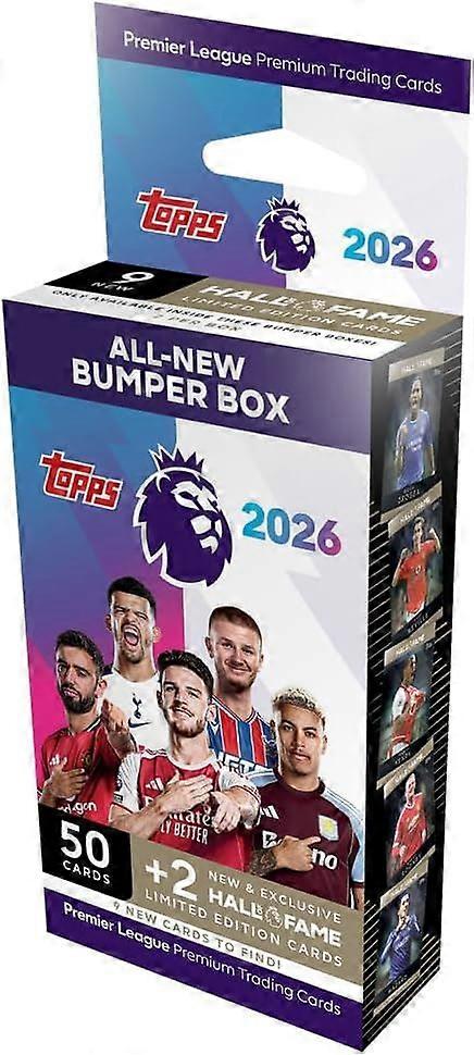 Topps Premier League 2026 Bumper Box