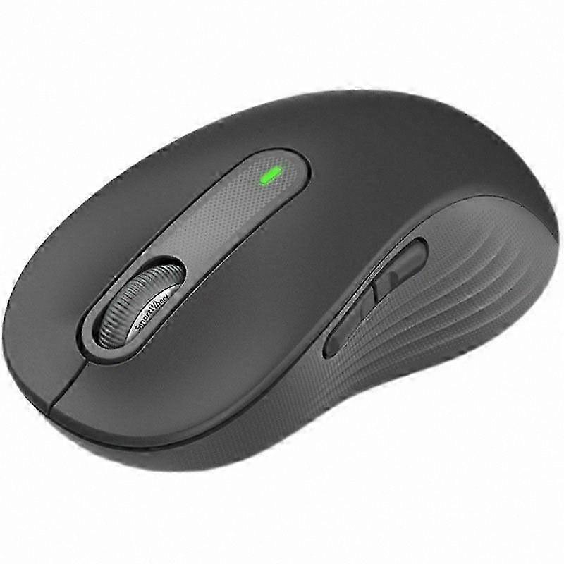 Full-Size Wireless Mouse for Large Hands - Silent Clicks, Side Buttons, Ergonomic Design