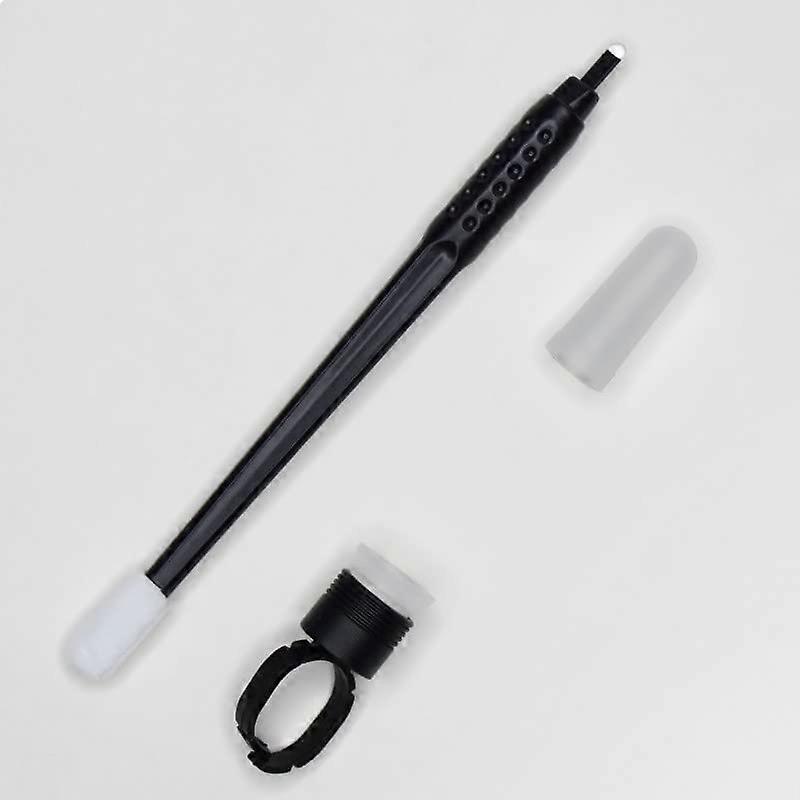 6pcs Disposable Microblading Pen with U18 Nano Blades for Precision Ombre Eyebrows Permanent Makeup