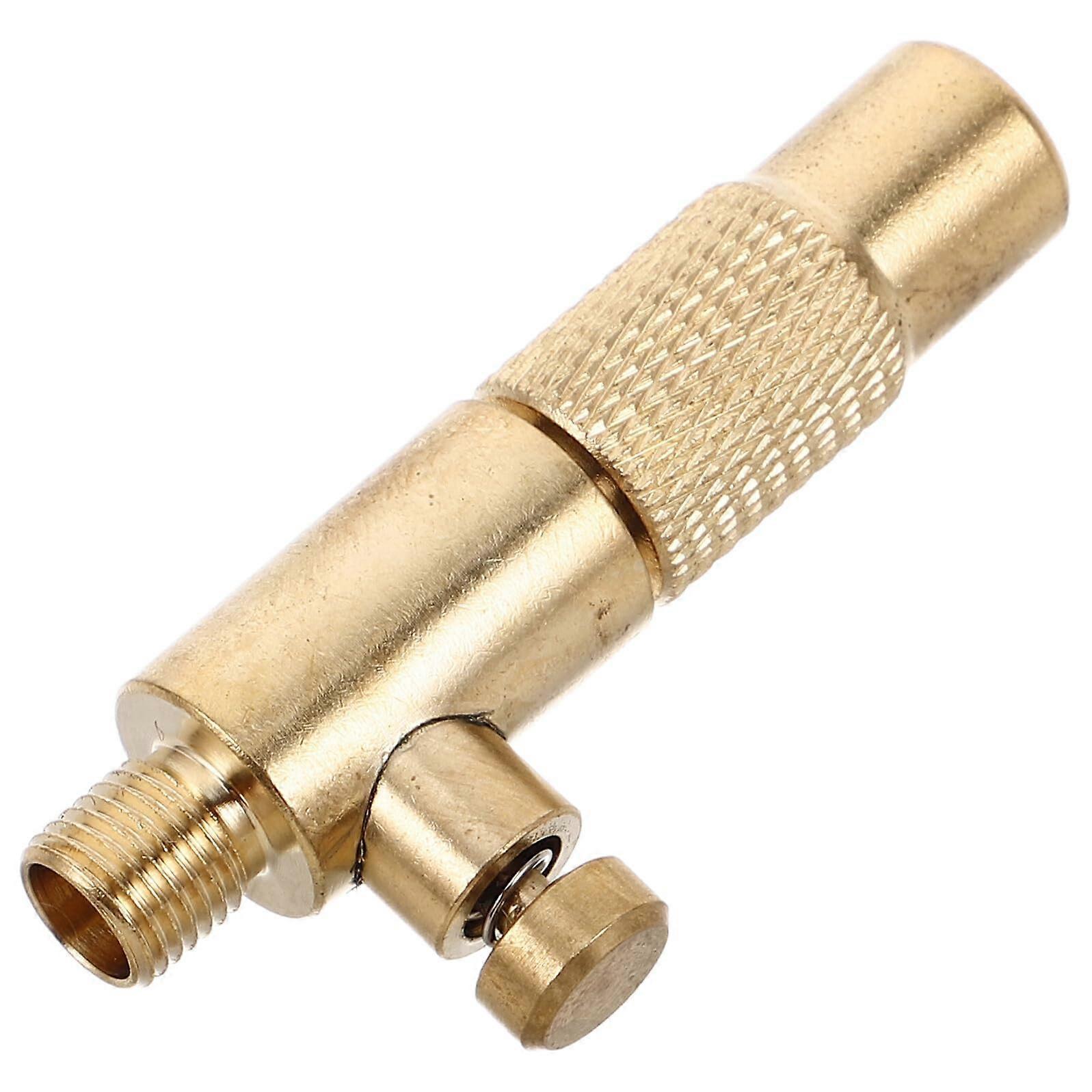 Car Tire Inflator Adapter with Threaded Pump Connector, Quick Release Bicycle Valve for Efficiency Inflation