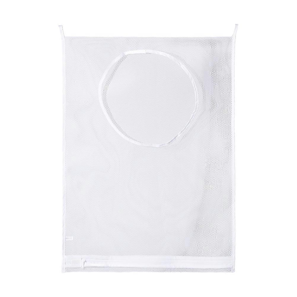 Clothes Storage Pouch Hanging Laundry Bag for 4Sets with Hooks