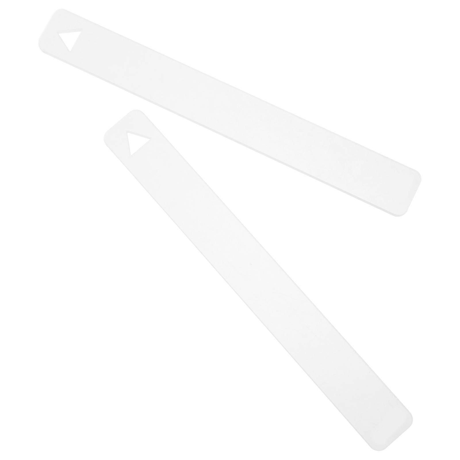 Transparent Polymer Clay Depth Guide for Sculpting 1Pair