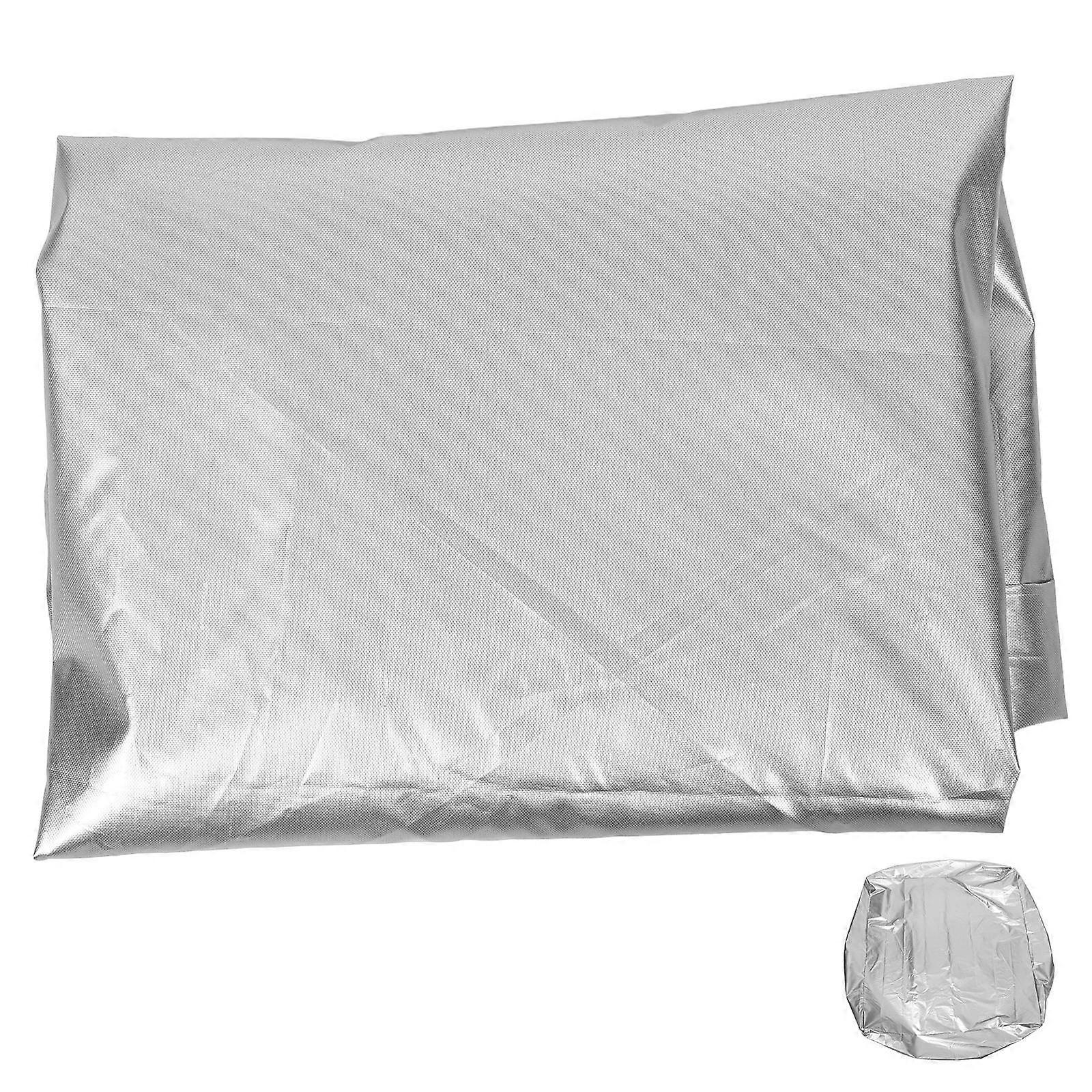 Oxford Cloth Sandbox Cover Waterproof Protective Cover 4Pcs with Drawstring