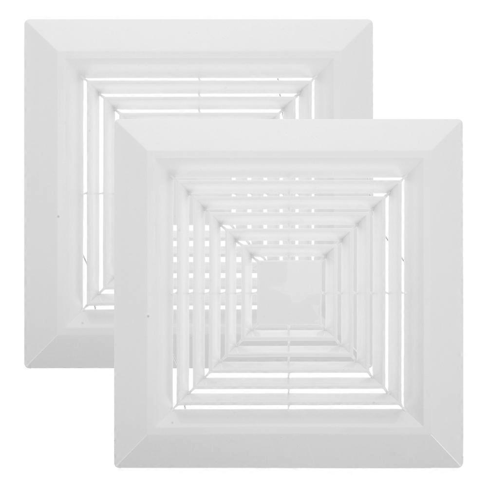 Bathroom Ceiling Fan Cover for Quiet Air Distribution 2Pcs