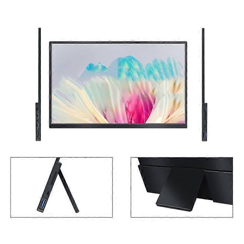 15.6 inch Ordinary Version 4K External Extended Screen Display For Switch/PS5/Mobile Phone/Computer (US Plug)