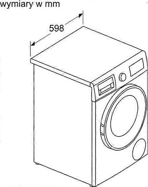 Wasmachine-droger Bosch Wna13401pl