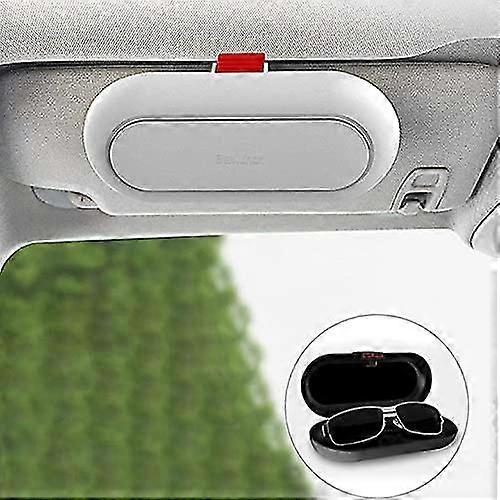 Car Glasses Case, Extendable Sun Visor Sunglasses Holder, Multi-function Car Sun