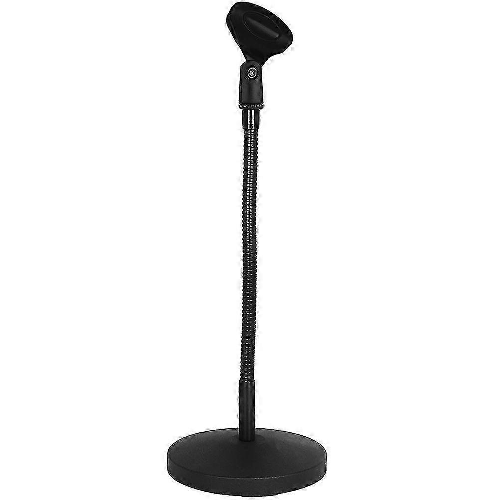 Adjustable Metal Tabletop Microphone Stand For Table Support