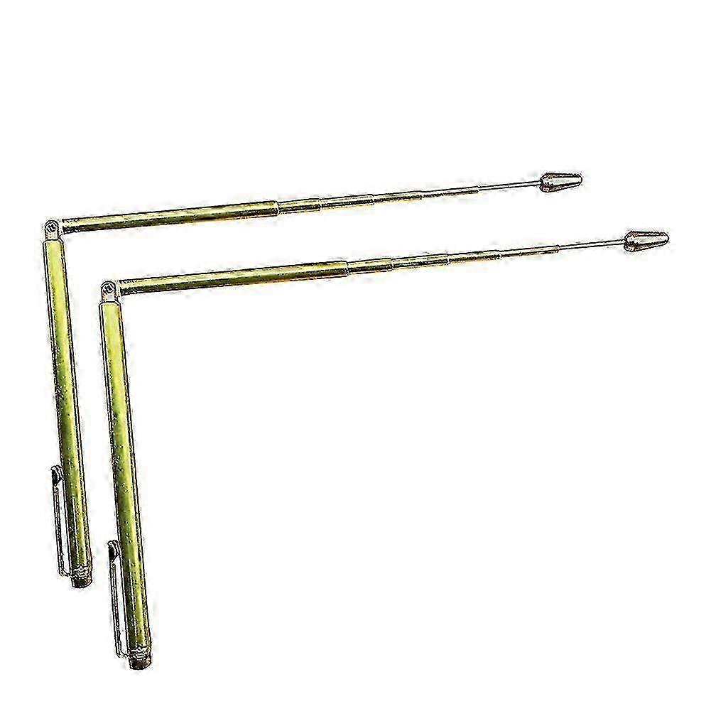 2pcs/set Water Detector Dowsing Rods Divining Witching Adjustable Durable Brass