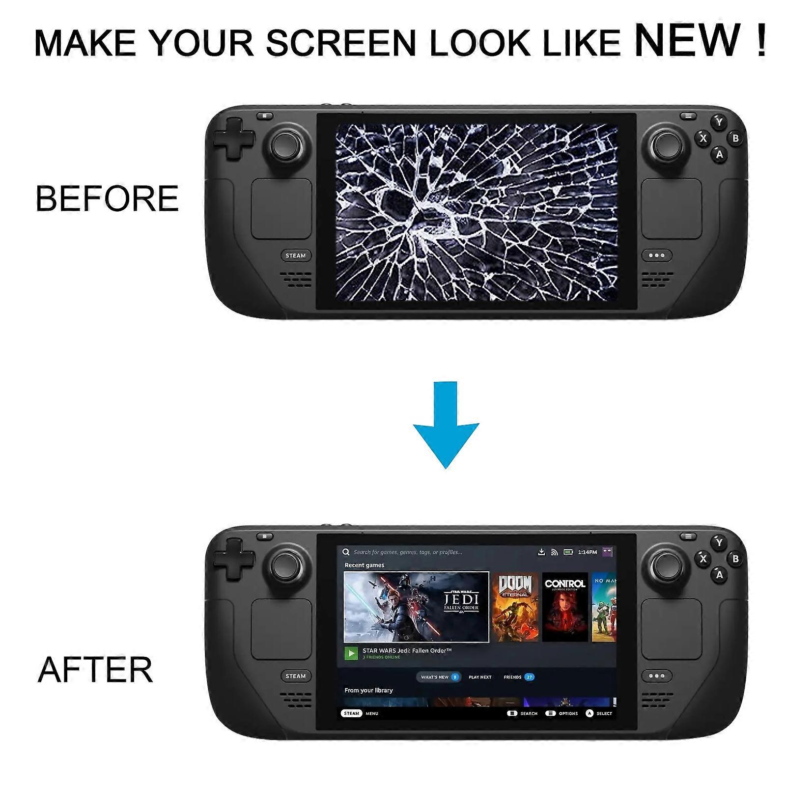 Für Steam Deck OLED COMPATIBLE HD Version LCD-Bildschirm mit Digitizer Full Assembly