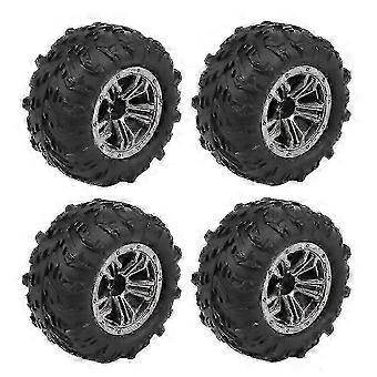 For Upgrade Your Rc Car With 4pcs 80mm Wheel Tires For Xinlehong Q901 Q902 Q903 9130 9136 9137 6
