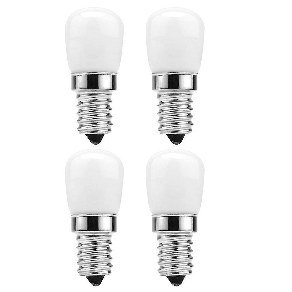 LED Refrigerator Bulb Glass Replacement for Lighting with E14 Base 4Pcs Set