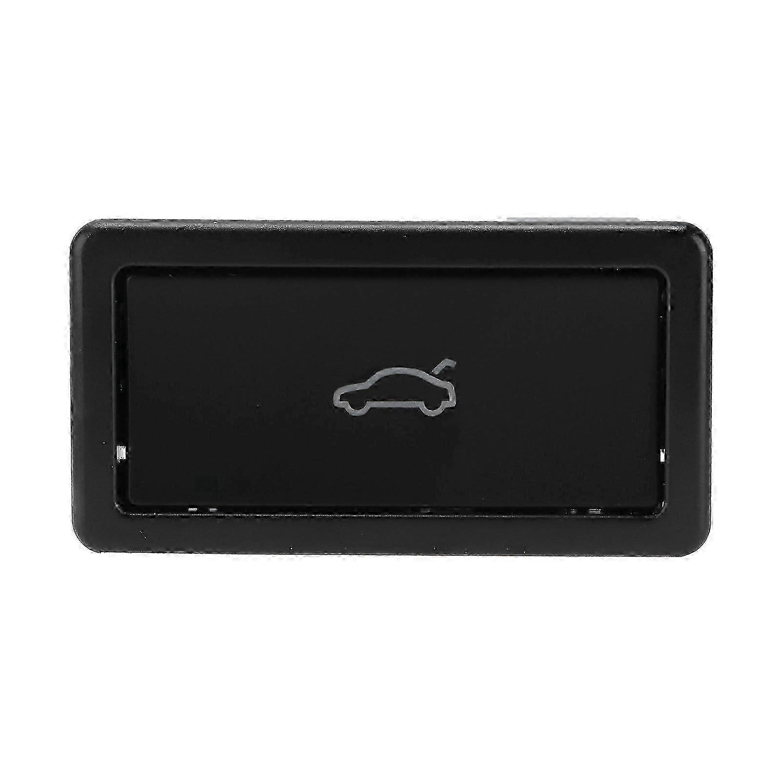 Tailgate Trunk Switch Push Button 3D0959831D ABS Black Replacement for A4 A6 A7 A8 YEMAA