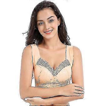 2026 HOT Reggiseno elasticizzato senza cuciture in pizzo per donna, intimo arricciato traspirante (s-7xl) Tw