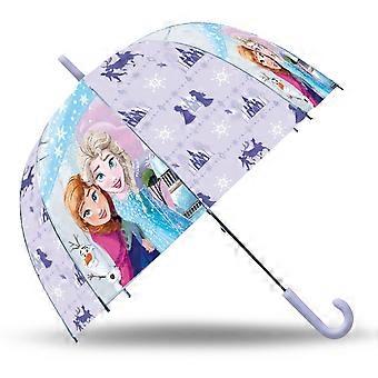 Disney Transparent Bell Umbrella 46Cm Frozen FR50069
