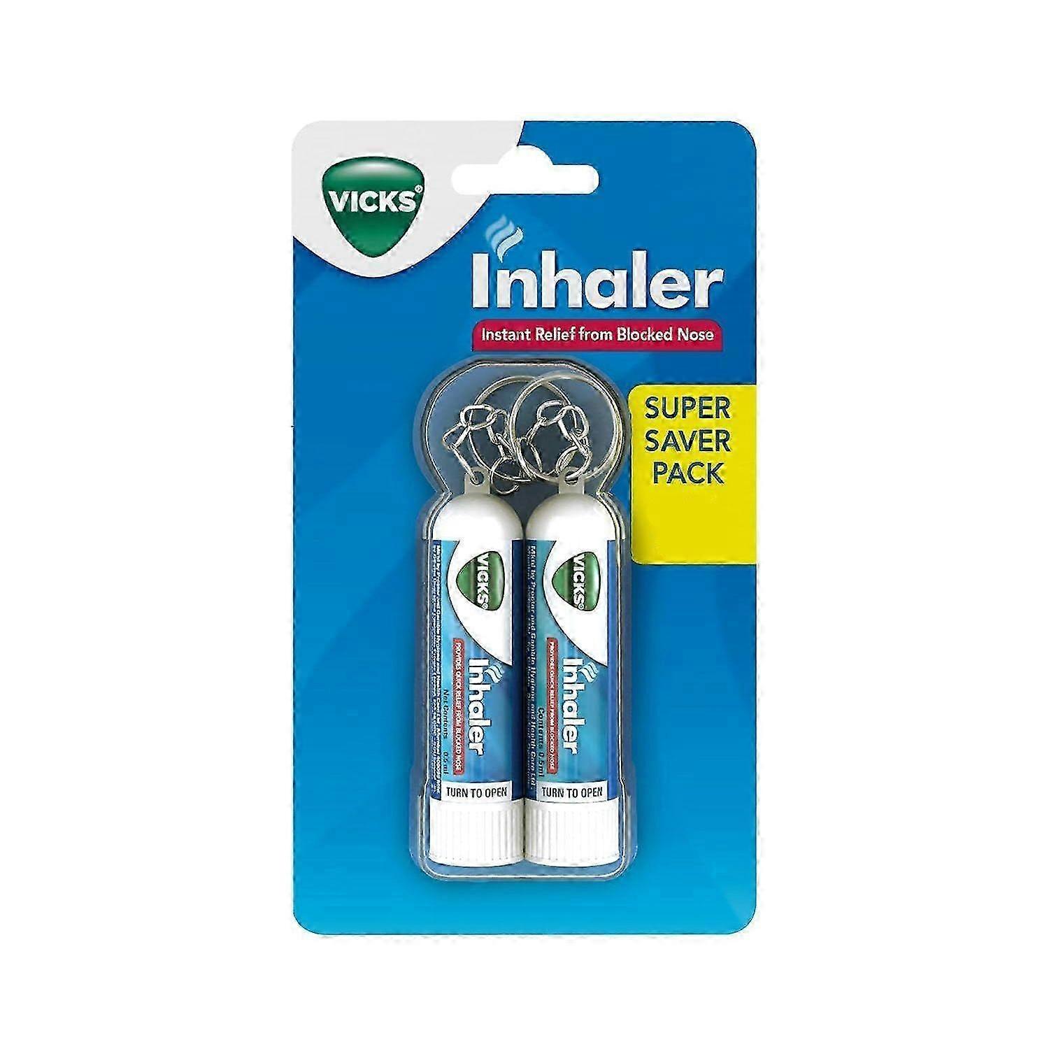 Näsinhalatorpenna (2 x 0,5 ml), Inhalator, Vicks