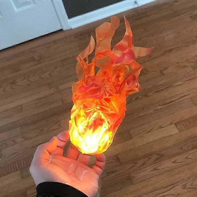 Hand Floating Ball Illuted Flame Props